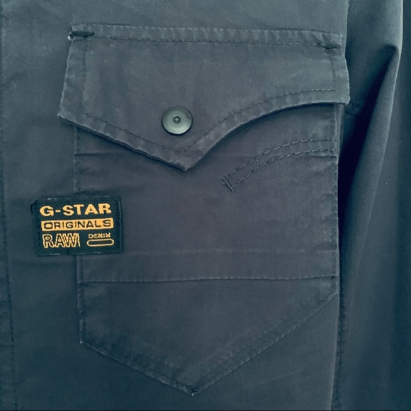 G- Star Zip Up Shirt 👕 ⭐️ - Picture 2 of 12